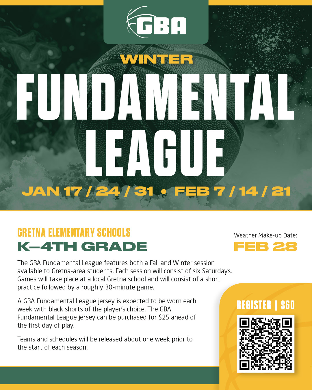 gba winter fundamental league