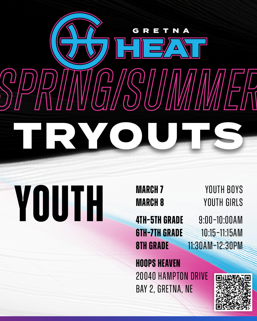gretna heat fall/winter tryouts