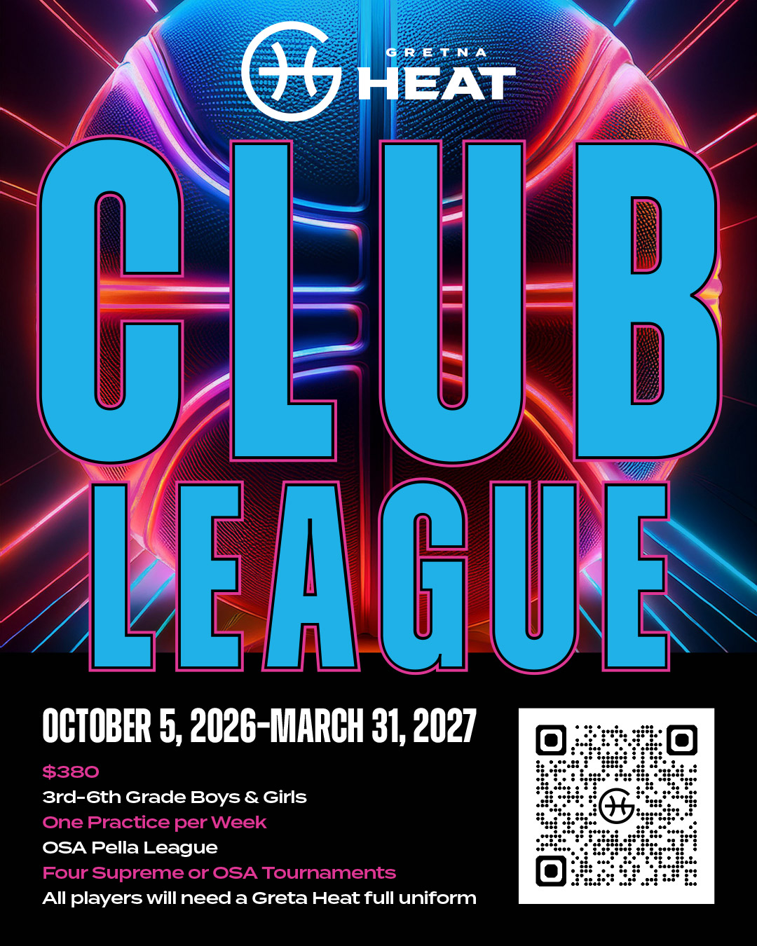 gretna heat club league